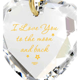 Crystal Heart Necklace - Ceiba Imports