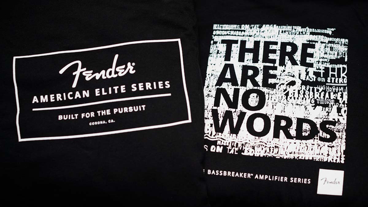 Fender Elite Series and Bassbreaker T-Shirt Giveaway