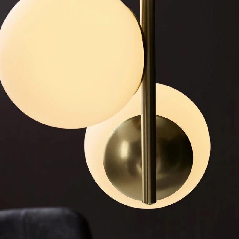 mid century modern globe light