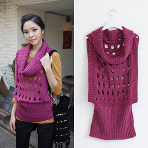 Womens asian hand knitted vests
