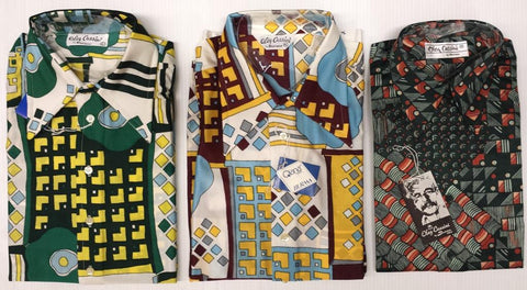 NEW Men's Disco Shirts from 1972/73, designed by Oleg Cassini for Pierre Cardin