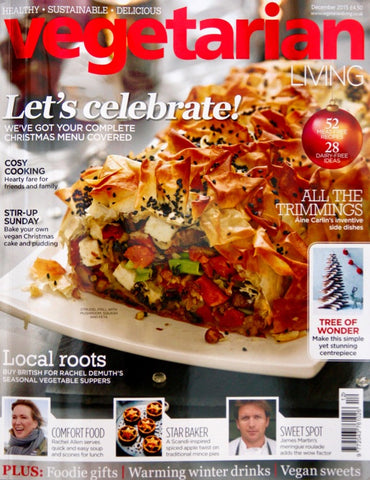Vegetarian Living Magazine Front Cover