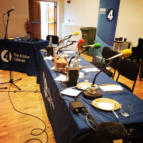 Staging for BBC Radio 4 The Kitchen Cabinet - The Artisan Smokehouse