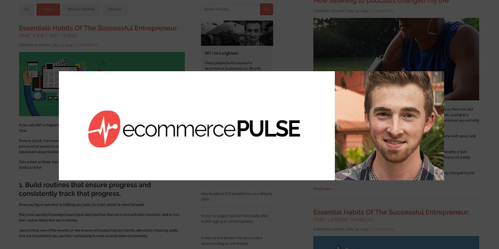 Ecommerce Pulse Blog - Leighton Taylor