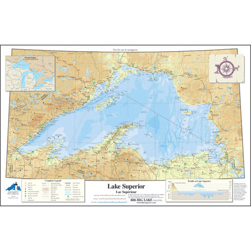 Map of Lake Superior – Minnesota Historical Society