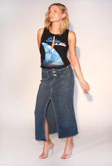 80s style graphic surf tank