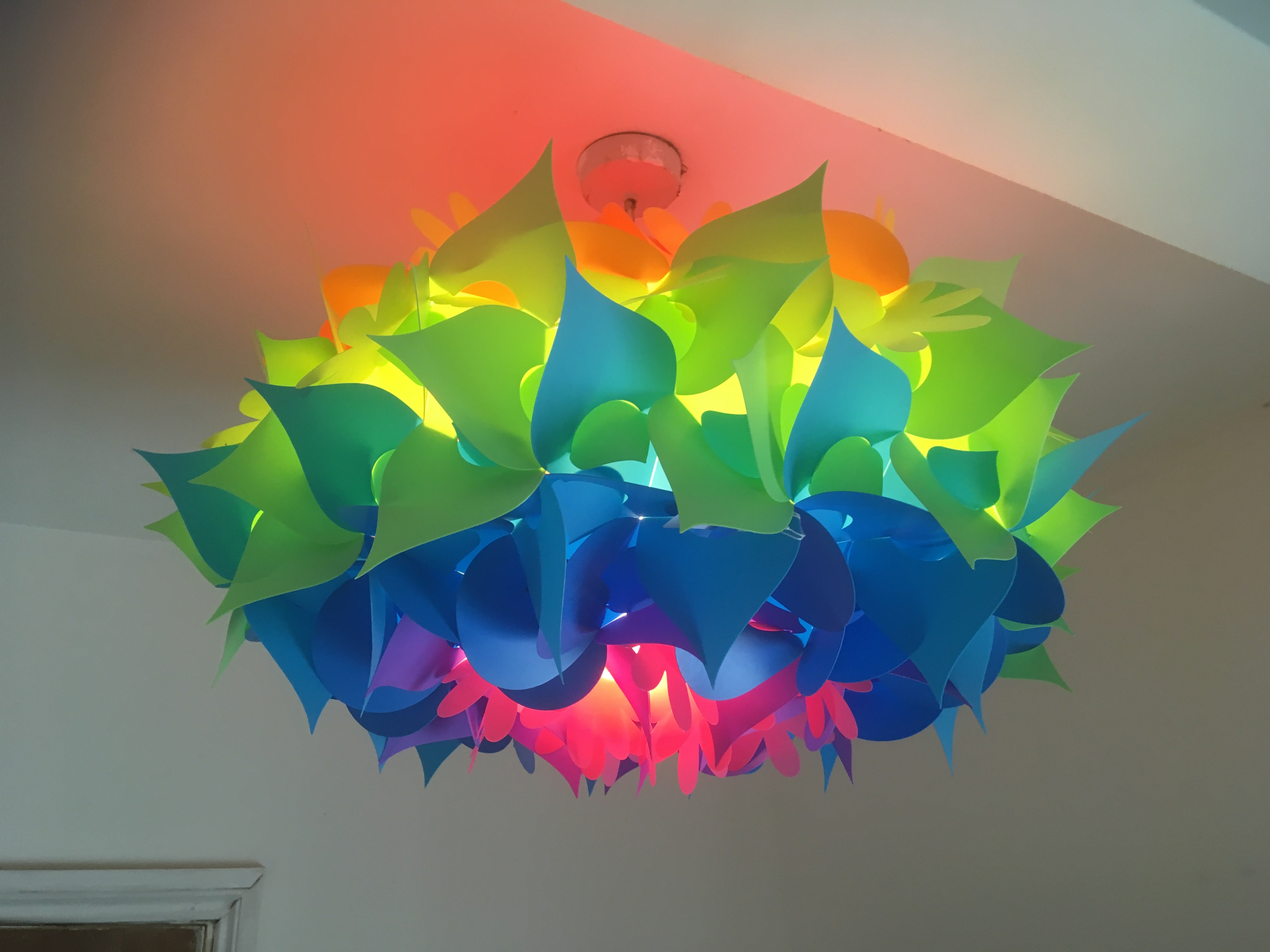 Rainbow Lampshade By Smarty Lamps Smart Deco Style