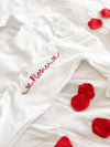 Personalised Name Heart Sleepsuit