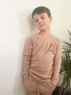 Personalised Embroidered Dinosaur Initial Loungewear