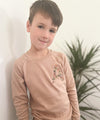 Personalised Embroidered Dinosaur Initial Loungewear