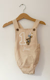 Personalised Embroidered Birthday Romper