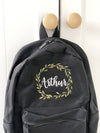 Personalised Children's Wreath Backpack