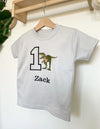 Personalised Dinosaur T-Shirt