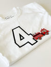 Personalised Embroidered Fire Engine T-Shirt