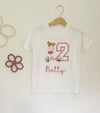 Personalised Toadstool Fairy T-Shirt