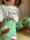 Children’s Green Farm Leggings