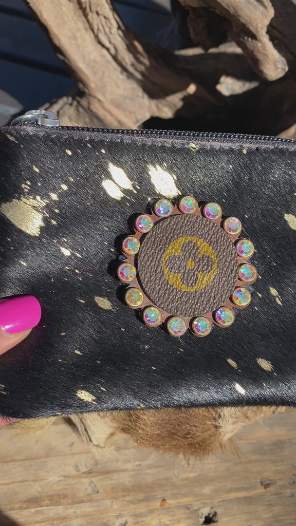 Keep It Gypsy Up-cycled Zippered Pouch