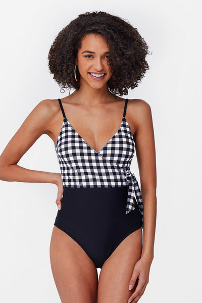 Izzy Gingham One Piece Swimsuit