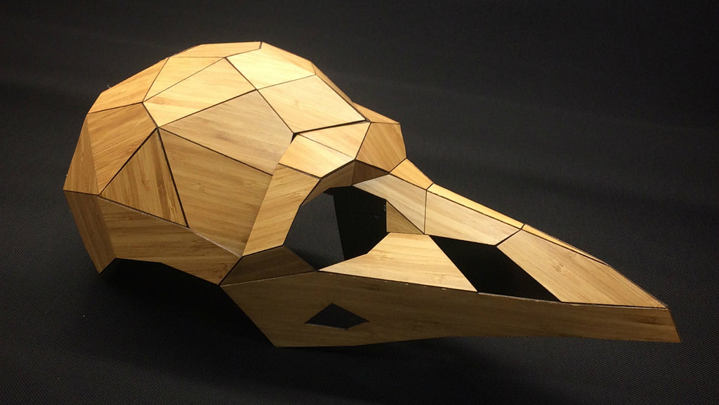Bamboo Wintercroft Mask by Dave Kodama