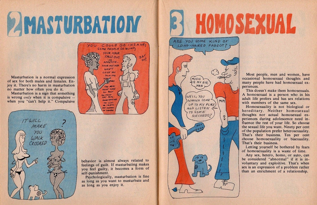 Heavy Facts About Sex Zing Comics Sol Gordon Vintage 1970s