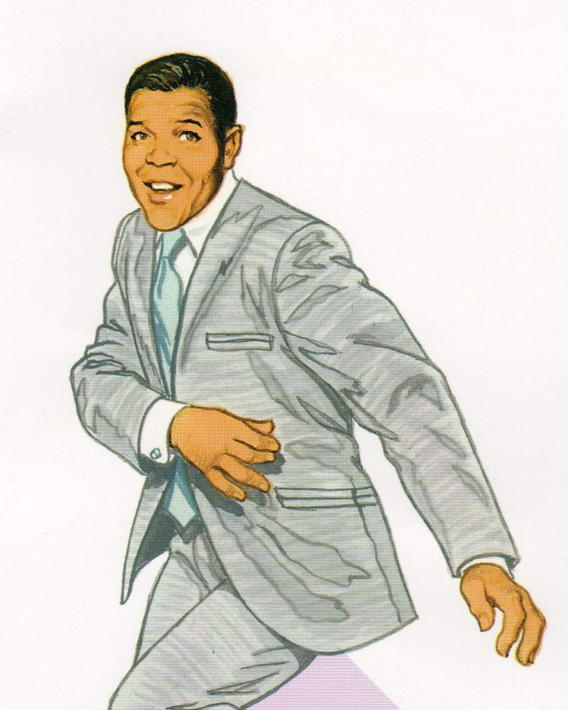 Chubby Checker Rock Music Legend Illustrated Paper Doll Cut-Out Print – K-townConsignments