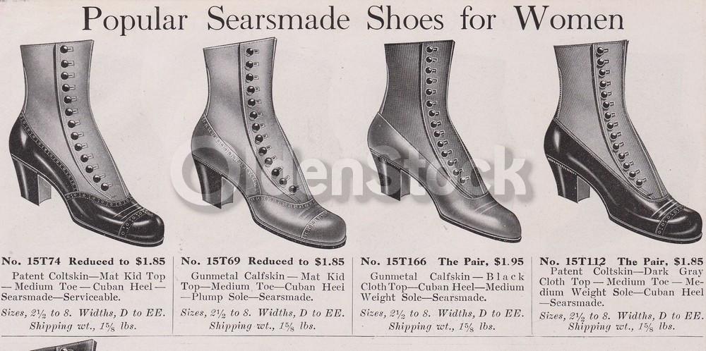 victorian womens shoes