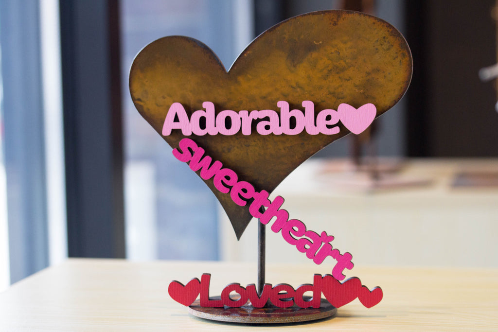 Collectible Heart and sweet word magnets