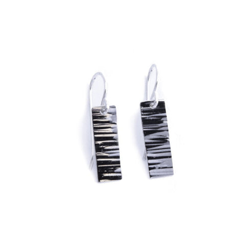 triple round disc earrings