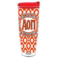 Alpha Omicron Pi aop aopi greek sorority gift accessories tumbler cup thermos 
