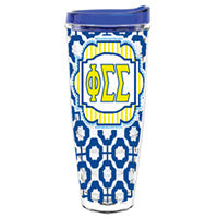 Phi Sigma Sigma phisig greek sorority gift accessories tumbler cup thermos 