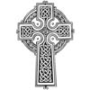 Celtic Cross Design engraved wood Custom Greek merchandise 