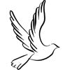 Dove bird design Greek mascot custom Greek merchandise