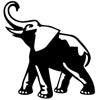 Elephant design Greek mascot custom Greek merchandise
