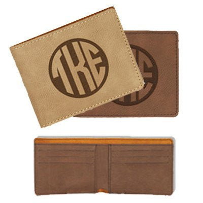 Greek Monogram Wallet