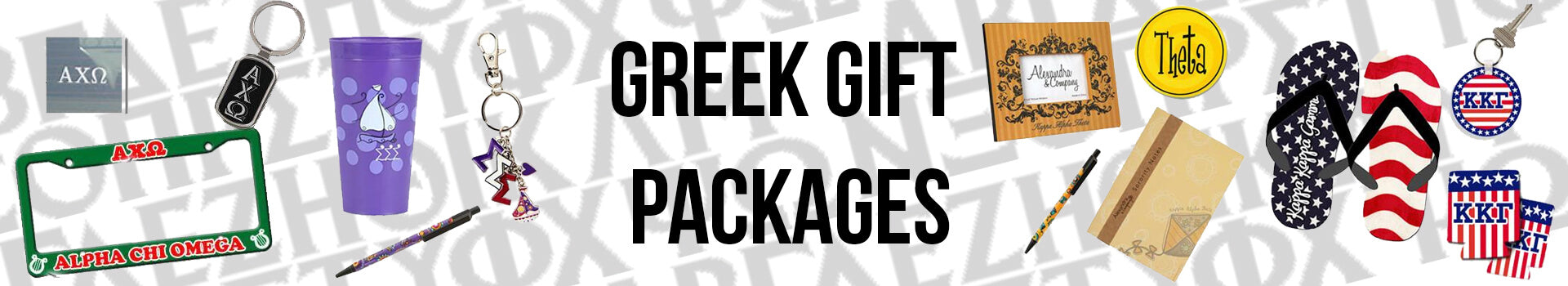 Custom Greek Gifts and Accessories for Fraternities and Sororities