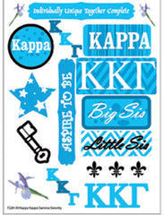 Kappa Kappa Gamma Sorority Greek stickers and gear