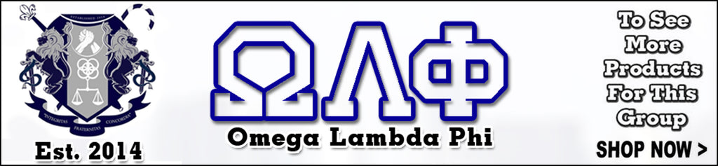 Omega Lambda Phi Fraternity Apparel & Gifts