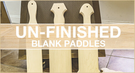 Unfinished Blank Paddles