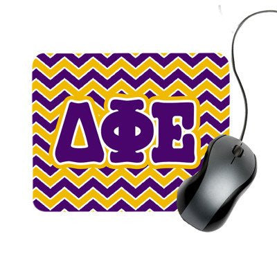 greek sorority fraternity chevron mouse pad back to school accessories