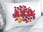 alpha chi omega greek sorority mascot cheetah pillowcase blanket package sale cheap