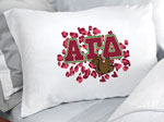 alpha gamma delta agd greek sorority mascot cheetah pillowcase blanket package sale cheap