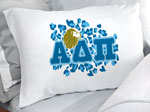 alpha delta pi adp greek sorority mascot cheetah pillowcase blanket package sale cheap