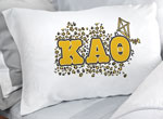 kappa alpha theta katheta greek sorority mascot cheetah pillowcase blanket package sale cheap