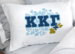 kappa kappa gamma kkg greek sorority mascot cheetah pillowcase blanket package sale cheap