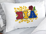 sigma iota alpha sia greek sorority mascot cheetah pillowcase blanket package sale cheap