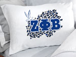 zeta phi beta zphib greek sorority mascot cheetah pillowcase blanket package sale cheap