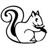 Squirrel design Greek mascot custom Greek merchandise
