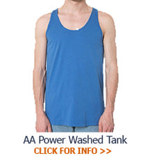 custom Greek power washed tank top