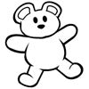 Teddy Bear design Greek mascot custom Greek merchandise