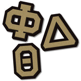 phi delta theta fraternity greek wood paddle diy custom engraved symbol mascot